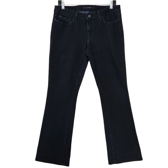 Joe's Jeans Honey Bootcut Denim Tate Wash Black Embellished Pockets Women's 30 - Picture 1 of 13